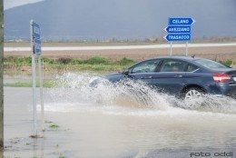 Allagamenti nel fucino per il maltempo 7