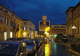 avezzano via corradini di notte