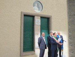 Aielli inaugurazione busto Prefetto Guido Letta