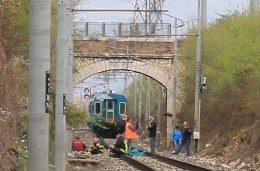 Muore investito dal treno ad Avezzano