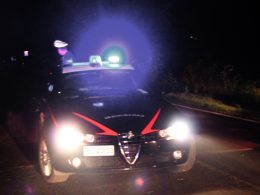 Carabinieri di notte sul postp