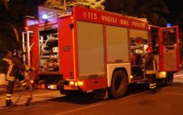 Vigili del fuoco notte