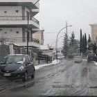 Maltempo neve e ghiaccio, Strade di Avezzano