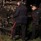 incidente mortale nel fucino auto finisce nel canale (2)