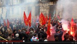 Video manifestazione Roma Micron