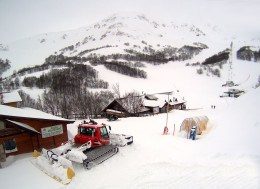 Monte Magnola, oltre un metro di neve