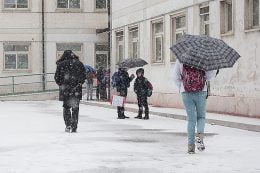 Scuole chiuse a Tagliacozzo e Sante Marie per la neve