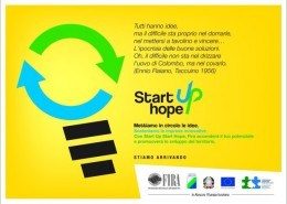 Start Up Start Hope, speranza per le imprese