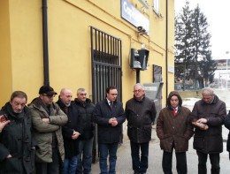 comitato mobilità incontro capistrello  convocato dal pd in stazione per la linea Avezzano-Sora (1)