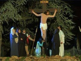 Rappresentazione della passione di Cristo alla Parrocchia Madonna del Passo di Avezzano
