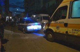 ambulanza e poliizia intervenuti nella notte 2