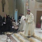 veglia di preghiera con il vescovo di Avezzano  Pietro Santoro (1)