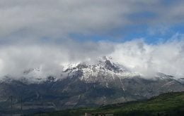 Il monte velino alla fine di maggio