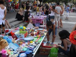 Mercatino bambini piazza Risorgimento Avezzano