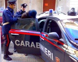 arresto dei carabinieri