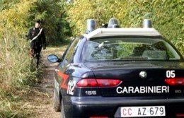 gazzella carabinieri intervento in montagna