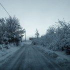 Neve e ghiaccio nella Marsica