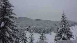 Nevica nei comuni montani della Marsica (1)