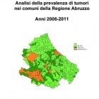 Abruzzo piantina mappa tumori
