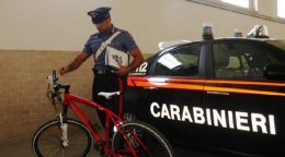 bicicletta rubata, carabinieri