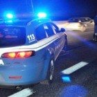 autostrada polizia notte