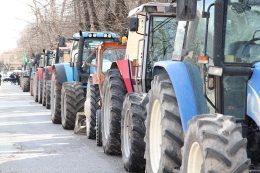 Manifestazione trattori contro inquinamento nel Fucino (5)
