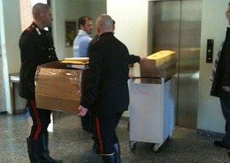 sequestro documenti carabinieri