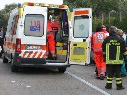 118 ambulanza vigili