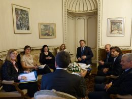 Italia-Argentina summit Farnesina