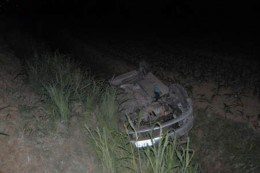 incidente auto ribaltata