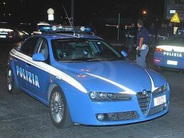 polizia controlli, volante di notte