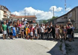 Protesta a Poggio Filippo, scuola