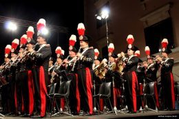 concerto della banda dei carabinieri a Tagliacozzo (1)