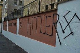 scritte naziste