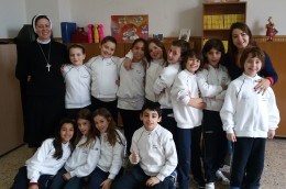 Classe IV b, scuola sacro cuore di Avezzano