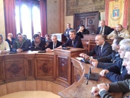 Saluti di fine anno ad Avezzano con il sindaco Di Pangrazio e la giunta comunale consiglio (2)