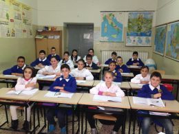 classe V scuola croce celano