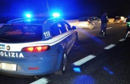 incidente polstrada polizia notte