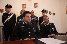 Carabinieri avezzano comandante Valeri operazione