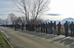 Protesta Fucino Morti Telespazio