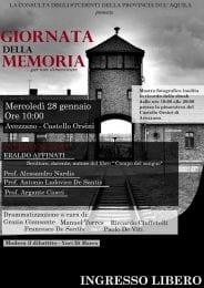 giornata memoria