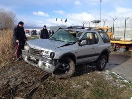 incidente mortale nel fucino auto nel canale (1)