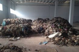 rifiuti carico trovato in un capannone industriale dalla finanza