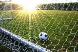 un-pallone-da-calcio-in-un-campo-di-erba-e-obiettivo