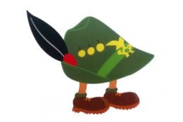 Adunata nazionale alpini Alpiedino mascotte L'Aquila