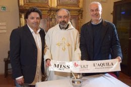 Miss Lilt L’Aquila, la prima fascia di bellezza benedetta dal sacerdote