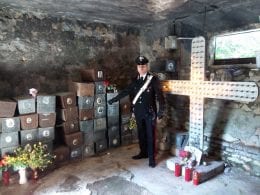 furto di ossa al cimitero di capistrello (1)