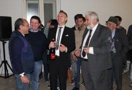 Festeggiamenti elezioni Celano Santilli Piccone