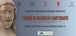 invito mostra I TESORI DI SAN ROCCO E SANT'ORANTE