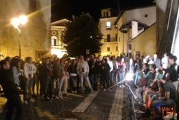 Gironi Divini 2015 folla alla manifestazione di Tagliacozzo dedicata a Dante (1)